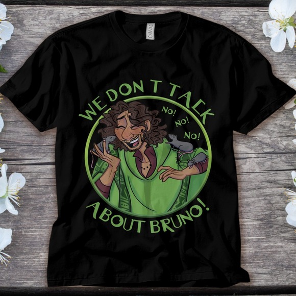 Disney We Don't Talk About Bruno Circle Portrait T-Shirt Unisex Adult T-shirt - Picture 1 of 2